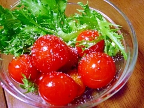 バルサミコ酢で★ミニトマトのマリネ